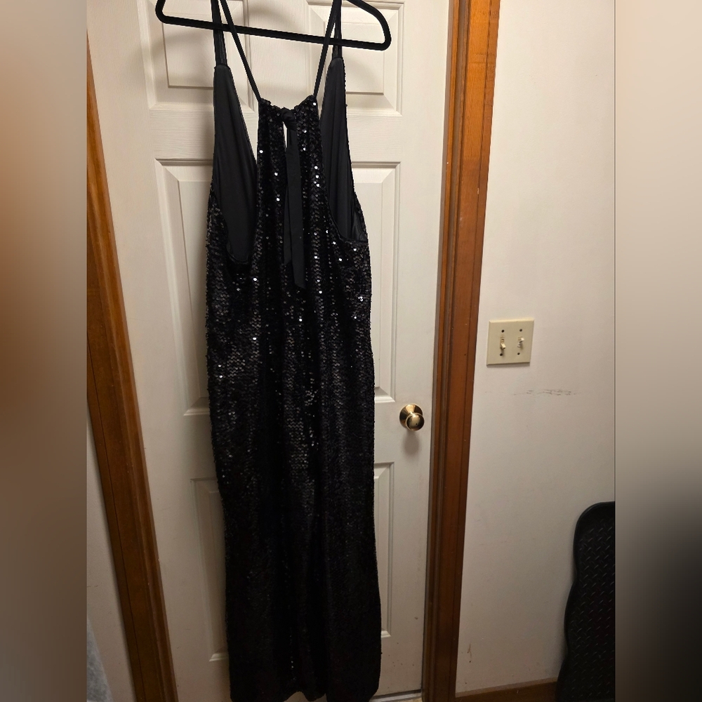 Hutch Sequins Halter Jumpsuit Size 3x - Picture 9 of 15